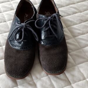 Florsheim ,Navy and Gray Oxford Shoes.